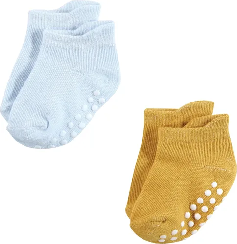Vista 8 de Hudson Baby Calcetines antideslizantes unisex para bebé, Rosado Multi Girl