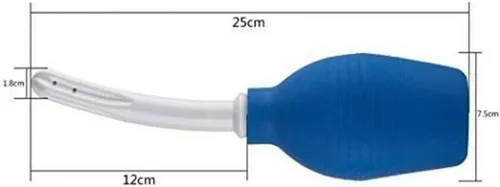 Vista 7 de AnHua 1 unids Anal/Vaginal Enema Bulbo Ducha Colónica Irrigación Rectal Jeringa Limpiador (Bule)