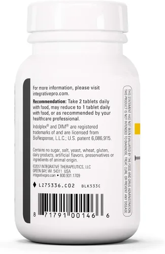 Vista 3 de Integrative Therapeutics Niacina sin rubor - Soporte de energía celular* - Ayuda a convertir alimentos en energía* - Vegano, sin gluten y sin