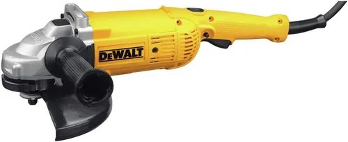 Vista 2 de DEWALT Amoladora angular, 9 pulgadas, 6,500 RPM, 4.0 HP (DWE4519), amarillo