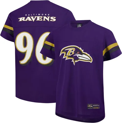 Vista 18 de Ultra Game NFL - Camiseta de malla vintage para niños