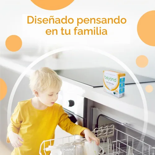 Vista 5 de Beyond Auto Dish Tablets - Sin Fragancia y Tinte [32 tabletas]