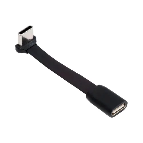 Vista 21 de xiwai Cable de carga USB-C corto en ángulo macho a macho de 5.9 in ultra