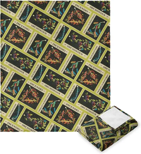Vista 9 de Northwest Harry Potter - Manta de seda táctil, 50 x 60 pulgadas, All I Want for Christmas