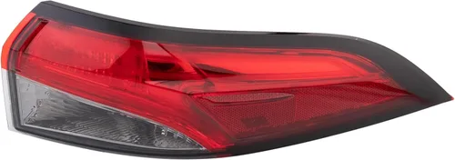 Vista 132 de Ensamble de luz trasera exterior TRQ para lado del conductor izquierdo trasero. Compatible con Toyota Corolla XLE 2020, 2021, 2022 y Toyota Corolla