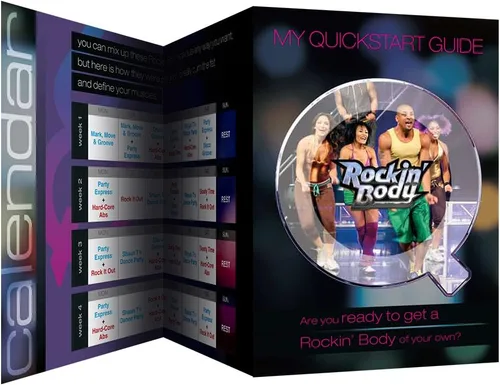 Vista 3 de DVD de ejercicios Shaun Ts Rockin Body