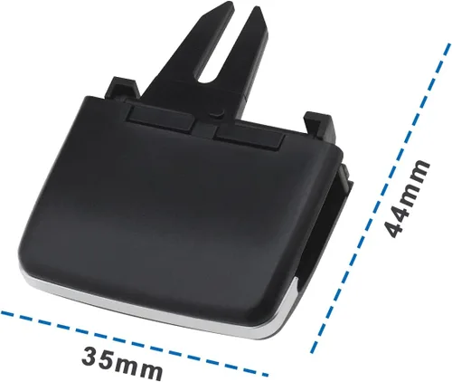 Vista 3 de SING F LTD Clip de salida de aire para automóvil compatible con W166 ML Class/GLE Class/X166 GL Class/GLS Clase Front Row Aire Acondicionado Rejilla