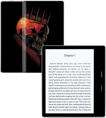 Vista 32 de MightySkins Skin compatible con Amazon Kindle Oasis 7" (9ª generación) – Naturaleza alterada Cubierta protectora de vinilo duradera y única