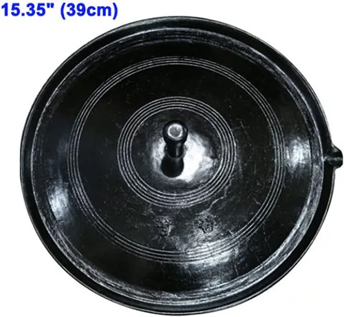 Vista 2 de Tapa de caldero tradicional coreano, multiuso, para barbacoa, parrilla para asar panza de cerdo, para interiores y exteriores, antiadherente caldero