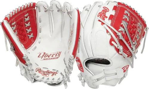Vista 8 de Rawlings Guantes de sóftbol Liberty Advanced COLORSYNC Series Fastpitch Tamaños 11.75 a 13 pulgadas Múltiples estilos