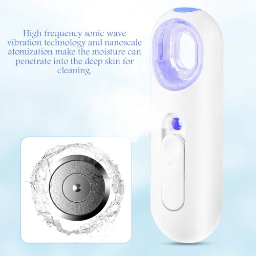 Vista 5 de Nano - Rociador facial nano, pulverizador de niebla de 0.8 fl oz, máquina de nano atomización portátil, rociador de niebla práctica, vaporizador