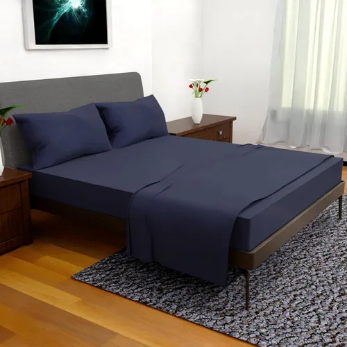 Vista 73 de Ropa de cama tamaño Twin - Juego de 3 piezas - Bolsillos profundos - Sábanas refrescantes - Suaves y cómodas para uso en todas las estaciones Aqua