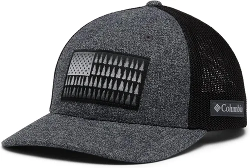 Vista 4 de Columbia Gorra de malla con bandera de árbol, corona alta