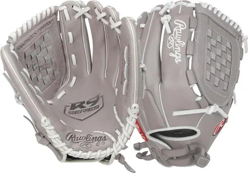 Vista 16 de Rawlings Guantes de sóftbol R9 Fastpitch Tamaños 11.5 a 13 pulgadas Múltiples estilos
