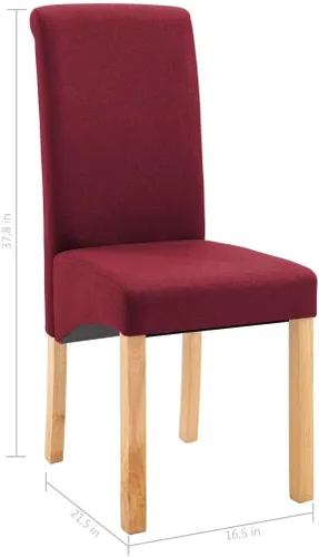 Vista 83 de Dining Chairs 4 Pcs Yellow Fabric,Living Room Dining Chairs,Counter Dining Chairs Suitable for Daily Dining Or Special Events Such As Meetings