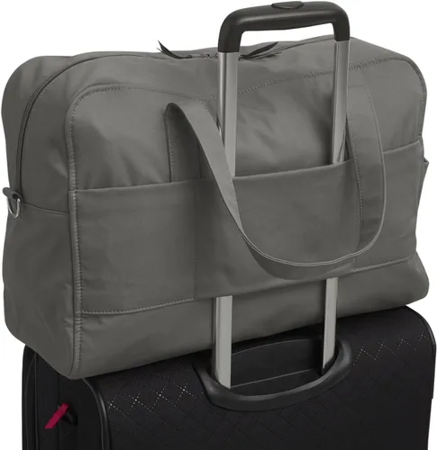 Vista 4 de Bolsa de viaje de fin de semana Weekender de algodón para mujer
