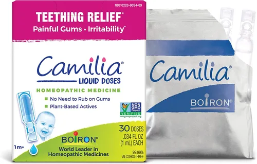 Vista 10 de Boiron Camilia Gotas para la Dentición para Alivio Diurno y Nocturno de Encías Dolorosas o Hinchadas e Irritabilidad en Bebés - 15