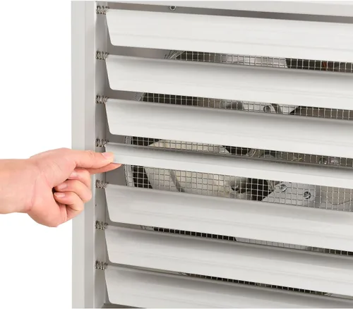 Vista 6 de Global Industrial 34100 BTU - Calentador de unidad, 10KW, 480V, trifásico, acero Horizontal or Vertical Fan Forced Heater with Manual Thermostat