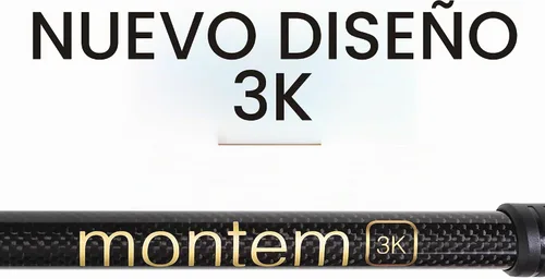 Vista 7 de Montem Bastones de senderismo de fibra de carbono – Bastones de senderismo ultraligeros 3K, plegables y ajustables con agarre de corcho, bastones