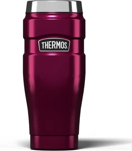 Vista 8 de Thermos 170271 - Vaso de viaje de acero inoxidable, cobre, 15.9 fl oz, 3.3 x 3.3 x 7.9 in