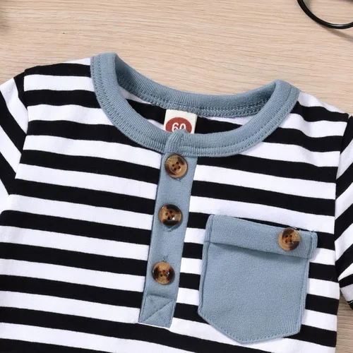 Vista 7 de Aalizzwell Camiseta de verano para bebés recién nacidos y niños