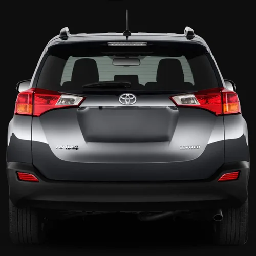 Vista 6 de ONE250 Antena, compatible con Toyota Rav4, 4Runner, Tundra, Yaris, Highlander (negro)