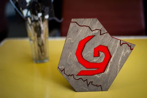 Vista 2 de Deku Shield Lamp - The Legend of Zelda - Wall mountable