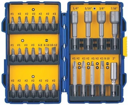 Vista 5 de Irwin Tools IRWIN - Juego de puntas de destornillador, 30 piezas (IWAF1230)