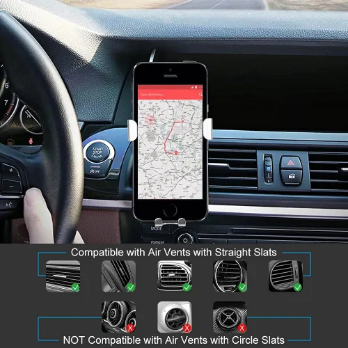 Vista 5 de Little Monkey - Soporte universal para teléfono de automóvil, compatible con iPhone, Android y todos los teléfonos inteligentes
