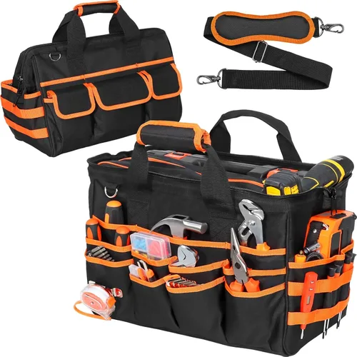 Vista 9 de FamilyKit Bolsa de herramientas resistente de 17 pulgadas para hombres