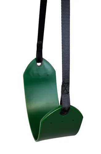 Vista 5 de Wnaldc Asiento de columpio clásico con cremallera, verde, nailon, acero de aleación con recubrimiento en polvo, límite de peso de 250 libras, altura