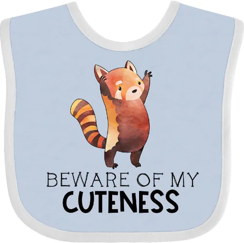 Vista 15 de inktastic Beware Of My Cuteness Cute Red Panda Babero