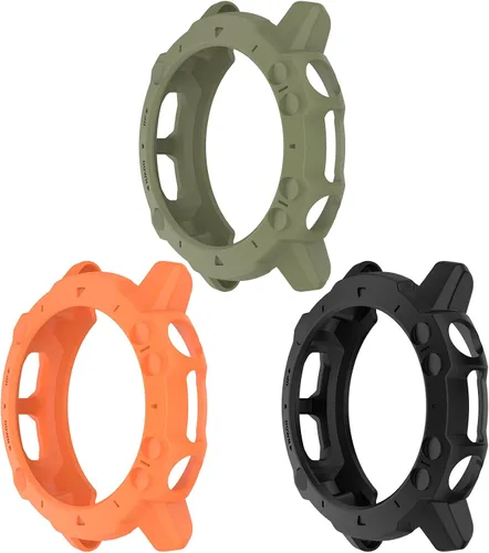 Vista 9 de TenCloud Falcon Watch - Fundas compatibles con Amazfit Falcon Watch (sin protector de pantalla), funda protectora resistente para Amazfit Falcon