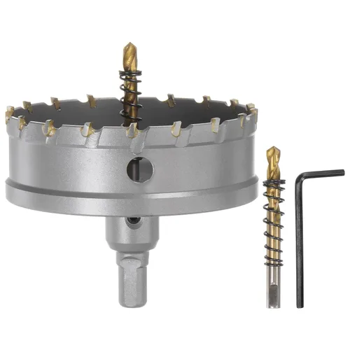 Vista 33 de HARFINGTON Cortador de carburo de sierra de agujero de metal de 0.472 in / 0.47 pulgadas de diámetro para acero inoxidable, metal, aleación