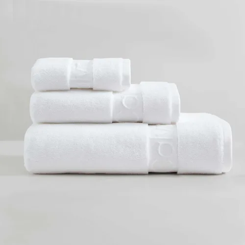 Vista 33 de Calvin Klein - Toallas de baño, toallas de algodón súper suaves y absorbentes, construcción de cero torsión, presilla de marca para colgar