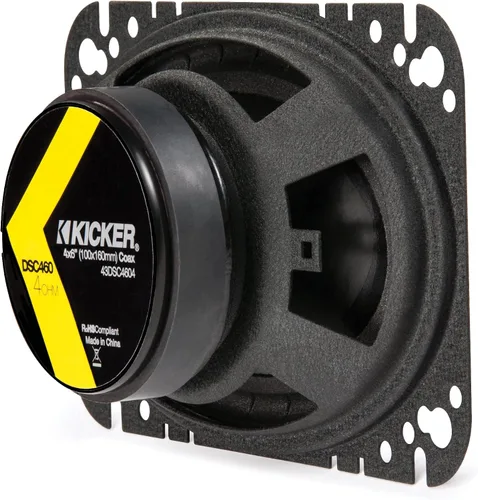 Vista 3 de Kicker 43DSC4604 par de bocinas de 2 vías, 4 x 6 pulgadas