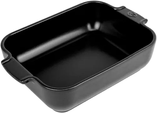 Vista 13 de Peugeot - Appolia Plato rectangular para horno - Panadero de cerámica con asas - Azul, 8 x 6 x 2 pulgadas