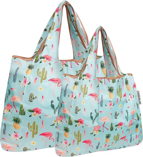 Vista 35 de Bowbear Bolsa de compras reutilizable de nylon plegable
