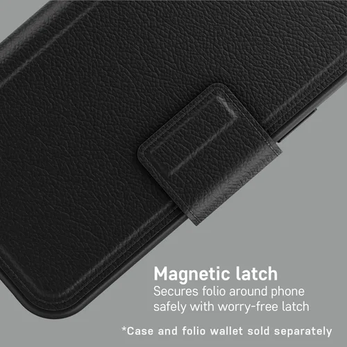Vista 5 de OtterBox Cartera desmontable (la funda se vende por separado) para MagSafe - iPhone 12, iPhone 12 Pro, iPhone 13 y iPhone 13 Pro - Shadow (negro)