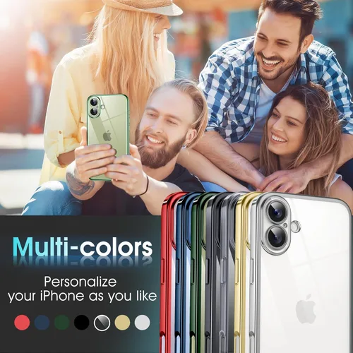 Vista 894 de Supdeal Funda cristalina transparente para iPhone 11, [No se amarillea] [Protección de la cámara] [Probado contra caídas de grado militar] Funda