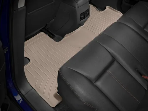 Vista 2 de WeatherTech Revestimientos de suelo de ajuste personalizado para Edge, MKX - 2ª fila (451102), bronceado Beige Bronceado