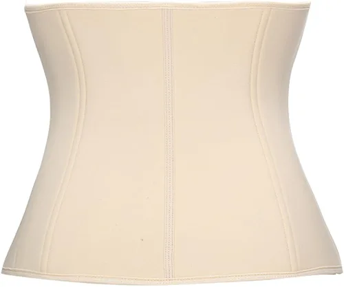 Vista 2 de FeelinGirl Latex Waist Trainer for Women Tummy Control Shapewear Waist Cincher Hourglass Body Shaper Workout 25-Steel Bones