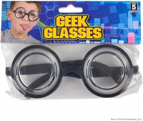 Vista 4 de Gafas redondas de burbujas para disfraz de botella de coca