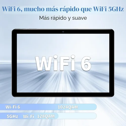 Vista 2 de ECOPAD Tablet Android 15, tabletas de 10 pulgadas con ratón y teclado 12 GB RAM + 64 GB ROM + 1 TB expandible, tableta 2 en 1 con WiFi 6 Set negro