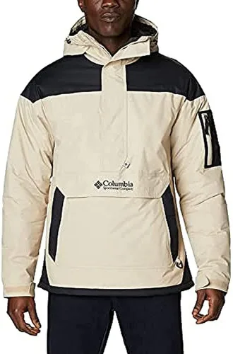 Vista 13 de Columbia Cortavientos Challenger para hombre pepita dorada/verde piedra