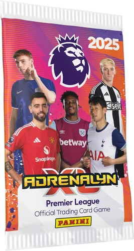 Vista 4 de Panini Caja de tarjetas coleccionables Adrenalyn XL de la Premier League 2024-25 (50 paquetes cada uno)