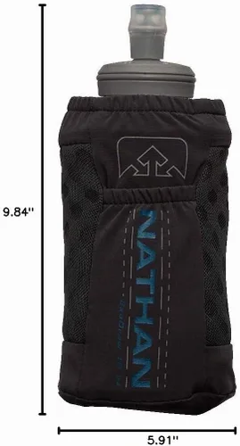 Vista 9 de Nathan ExoDraw & ExoShot 2.0 Flask, Handheld Water Bottle for Marathons, Hiking, Ultra Running and Outdoor Activity