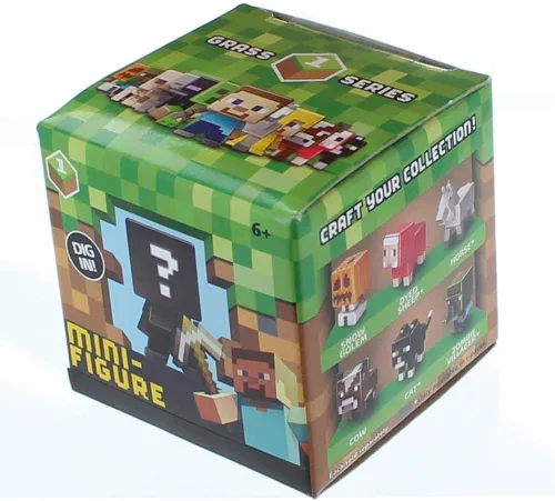 Vista 2 de Figura coleccionable de Minecraft de Mystery Blind Box (los estilos pueden variar)