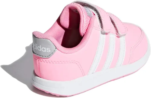 Vista 3 de adidas Vs Switch 2 Zapatos infantiles de color rosablanco F35700