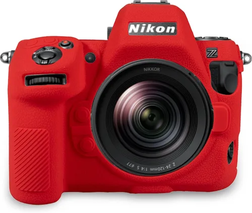 Vista 11 de Nikon Z8 - Funda protectora de goma de silicona para cámara, compatible con Nikon Z8 (verde militar)